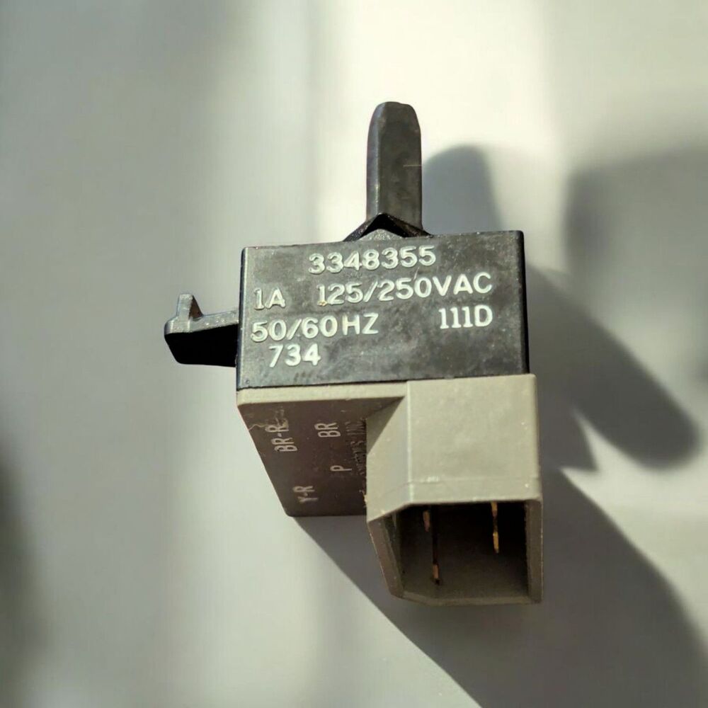 Maytag Kenmore Whirlpool Washer Switch 3348355 W10168263 "D" Stem Twist In